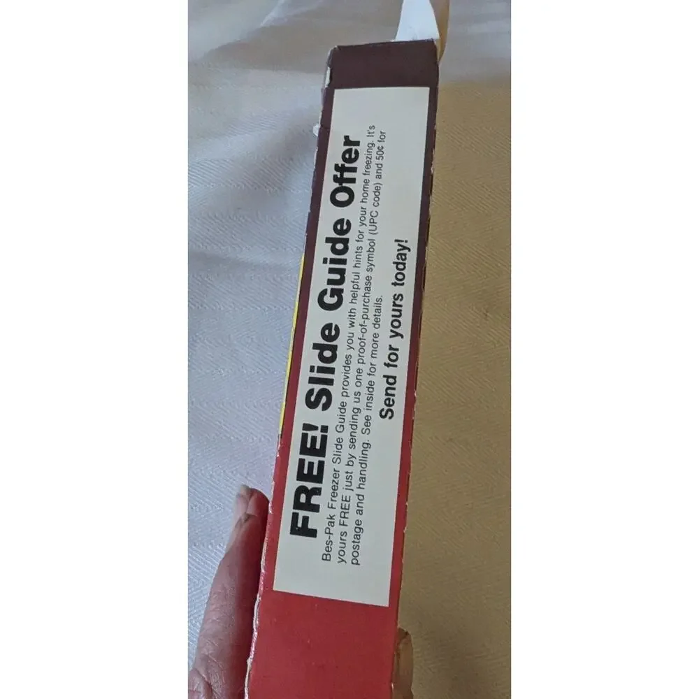 Bes-Pak Zipper Seal Freezer Bags 50 Pint Bags Vintage Collection‎